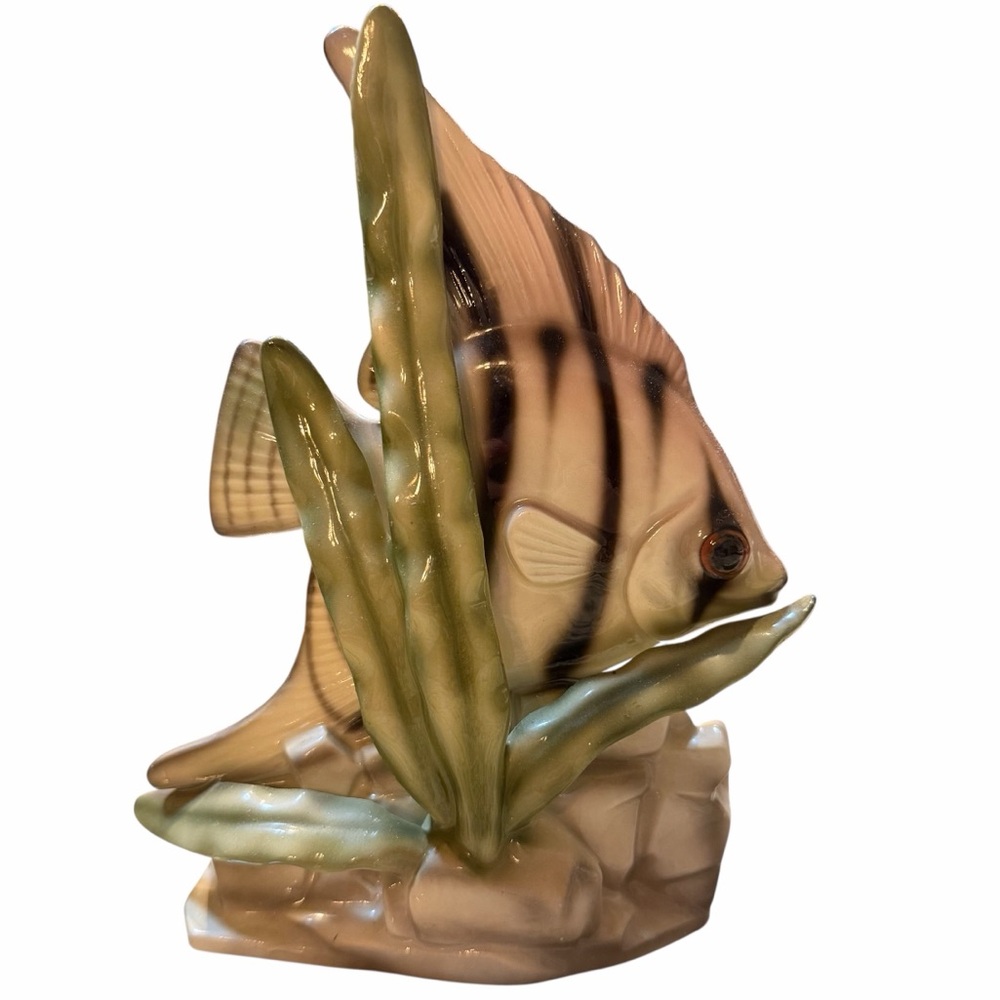 Vintage Royal Crown Porcelain Spade Fish Figurine